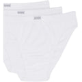 White - Back - Fruit Of The Loom Mens Classic Slip Briefs (Pack Of 3)