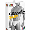 White - Pack Shot - Fruit Of The Loom Mens Classic Slip Briefs (Pack Of 3)