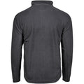 Dark Grey - Back - Tee Jays Mens Full Zip Active Lightweight Fleece Jacket