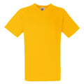 Sunflower - Front - Fruit Of The Loom Mens Valueweight V-Neck, Short Sleeve T-Shirt