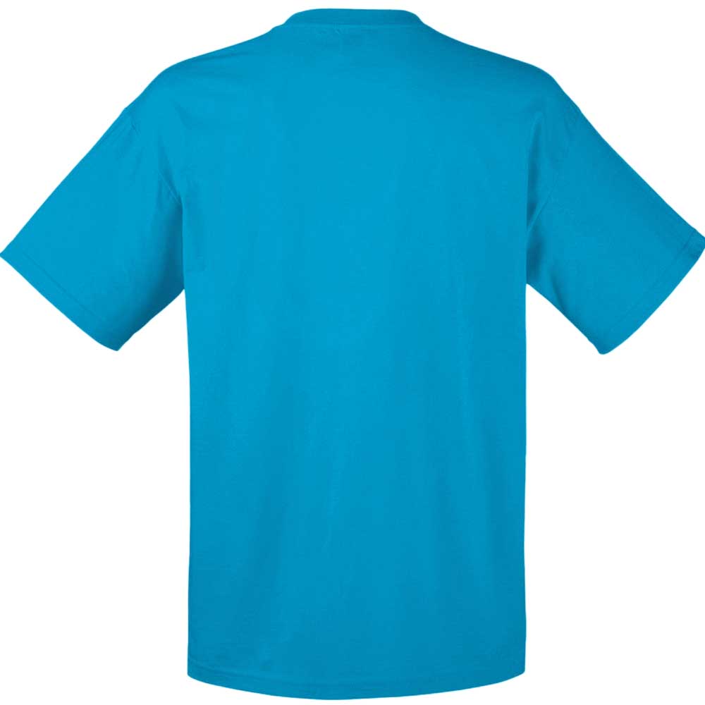 Azure Blue - Back - Fruit Of The Loom Mens Valueweight V-Neck, Short Sleeve T-Shirt