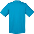 Azure Blue - Back - Fruit Of The Loom Mens Valueweight V-Neck, Short Sleeve T-Shirt