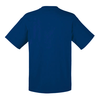 Navy - Back - Fruit Of The Loom Mens Valueweight V-Neck, Short Sleeve T-Shirt