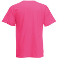 Fuchsia - Back - Fruit Of The Loom Mens Screen Stars Original Full Cut Short Sleeve T-Shirt