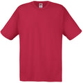 Brick Red - Front - Fruit Of The Loom Mens Original T-Shirt