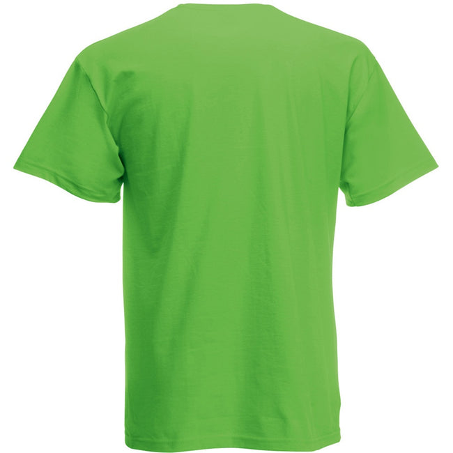 Lime - Back - Fruit Of The Loom Mens Original T-Shirt
