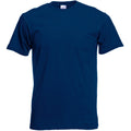 Navy - Front - Fruit Of The Loom Mens Original T-Shirt