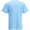 Sky Blue - Back - Fruit Of The Loom Mens Original T-Shirt