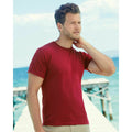 Red - Back - Fruit Of The Loom Mens Original T-Shirt