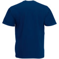 Navy - Back - Fruit Of The Loom Mens Original T-Shirt