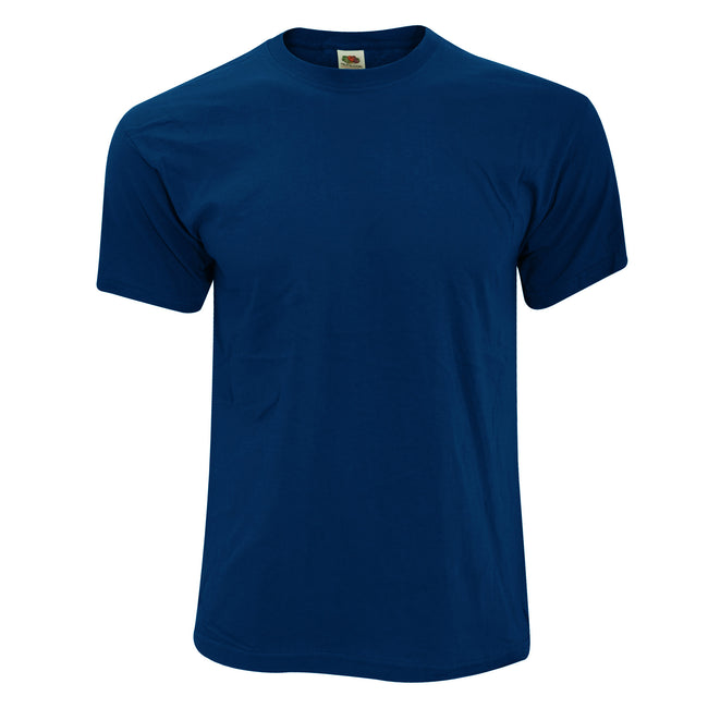 Navy - Front - Fruit Of The Loom Mens Original T-Shirt