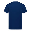 Navy - Back - Fruit Of The Loom Mens Original T-Shirt