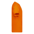 Orange - Side - Fruit Of The Loom Mens Original T-Shirt