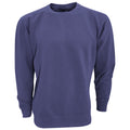 Midnight - Front - Comfort Colours Adults Unisex Crew Neck Sweatshirt