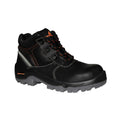 Black - Front - Delta Plus Mens Phoenix Composite Leather Safety Boots