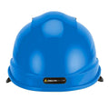 Blue - Back - Delta Plus Quartz Rotor Ventilated Safety Work Helmet
