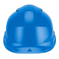 Blue - Side - Delta Plus Quartz Rotor Ventilated Safety Work Helmet