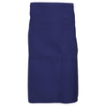 Navy Blue - Front - Dennys Adults Unisex Catering Waist Apron With Pocket