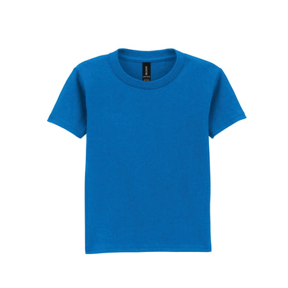 Royal Blue - Front - Gildan Childrens-Kids Cotton Heavy T-Shirt