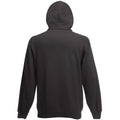 Charcoal - Back - Fruit Of The Loom Mens Zip Through Hooded Sweatshirt - Hoodie