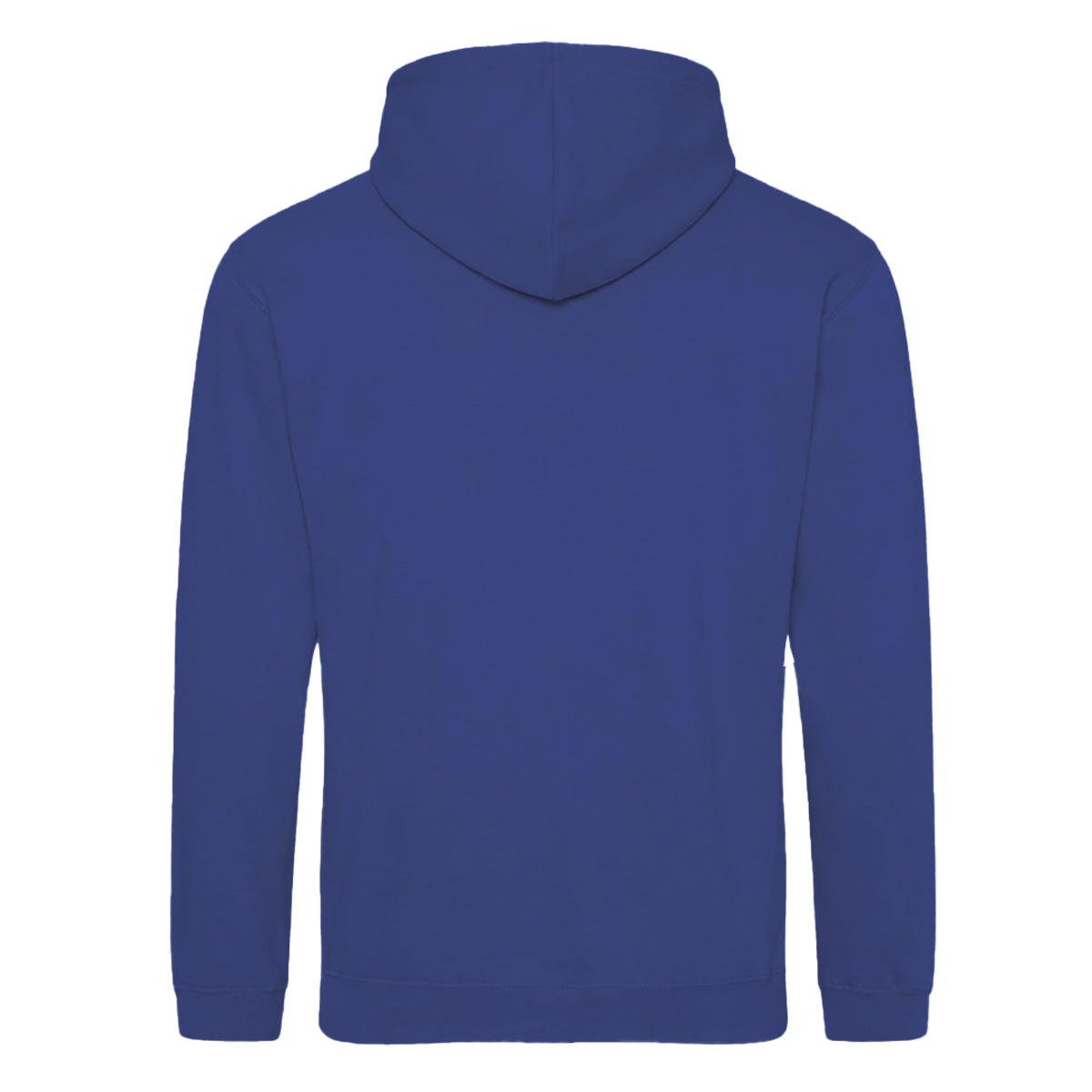 Royal - Back - Fruit Of The Loom Mens Zip Through Hooded Sweatshirt - Hoodie