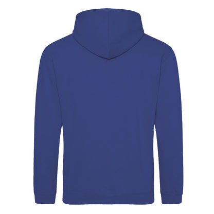 Royal - Back - Fruit Of The Loom Mens Zip Through Hooded Sweatshirt - Hoodie