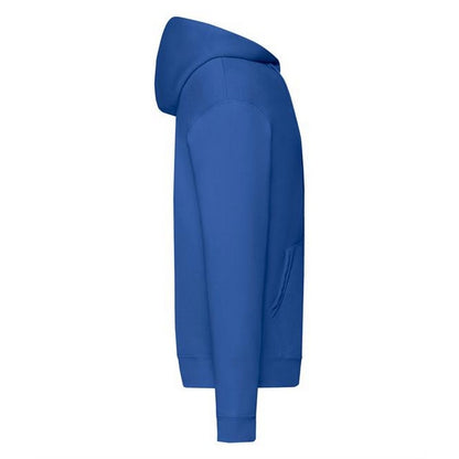 Royal - Side - Fruit Of The Loom Mens Zip Through Hooded Sweatshirt - Hoodie