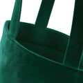 Bottle Green - Back - Westford Mill Cotton Bottle Bag