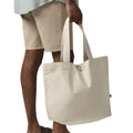Natural - Back - Westford Mill Organic Marina XL Tote Bag