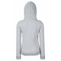 Heather Grey - Side - Fruit Of The Loom Ladies Lady Fit Hooded Sweatshirt - Hoodie