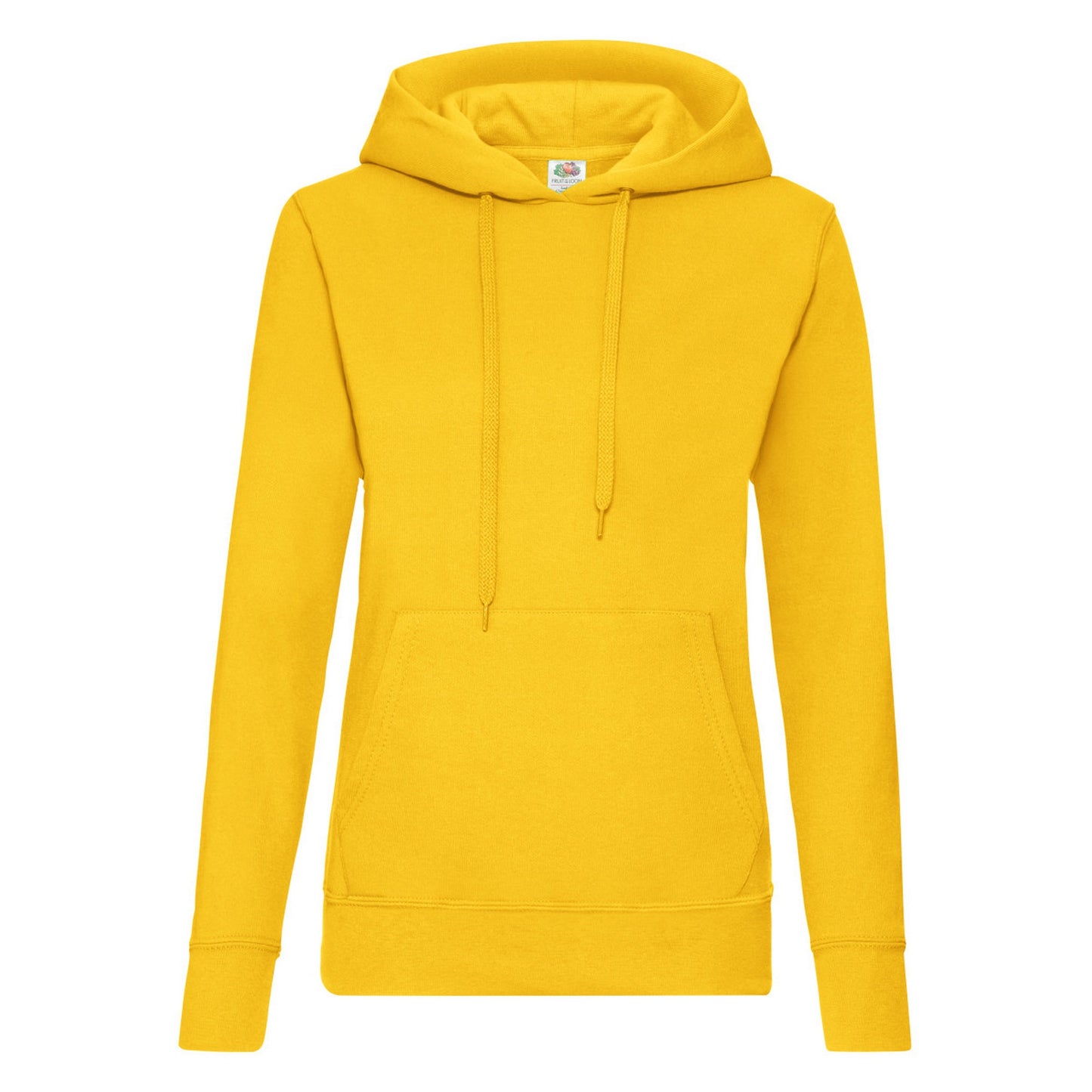 Sunflower - Front - Fruit Of The Loom Ladies Lady Fit Hooded Sweatshirt - Hoodie