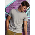 Sport Grey - Side - B&C Mens Favourite Organic Cotton Crew T-Shirt