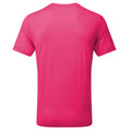 Fuchsia - Back - B&C Mens Favourite Organic Cotton Crew T-Shirt