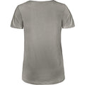 Light Grey - Back - B&C Womens-Ladies Favourite Organic Cotton V-Neck T-Shirt