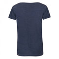 Heather Navy - Back - B&C Womens-Ladies Favourite Cotton Triblend T-Shirt