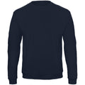 Navy Blue - Front - B&C Adults Unisex ID. 202 50-50 Sweatshirt