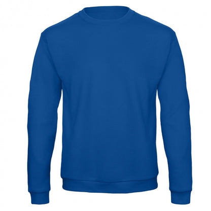 Royal - Front - B&C Adults Unisex ID. 202 50-50 Sweatshirt
