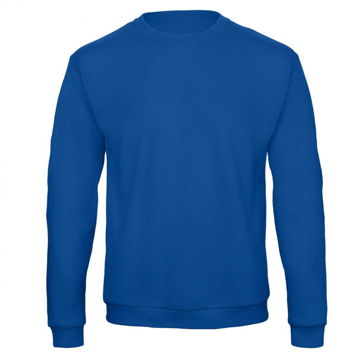 Royal - Front - B&C Adults Unisex ID. 202 50-50 Sweatshirt