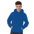 Royal - Back - B&C Adults Unisex ID. 203 50-50 Hooded Sweatshirt