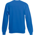 Royal - Back - Fruit Of The Loom Mens Set-In Belcoro® Yarn Sweatshirt