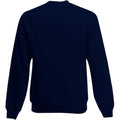 Deep Navy - Back - Fruit Of The Loom Mens Set-In Belcoro® Yarn Sweatshirt