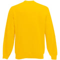 Sunflower - Back - Fruit Of The Loom Mens Set-In Belcoro® Yarn Sweatshirt