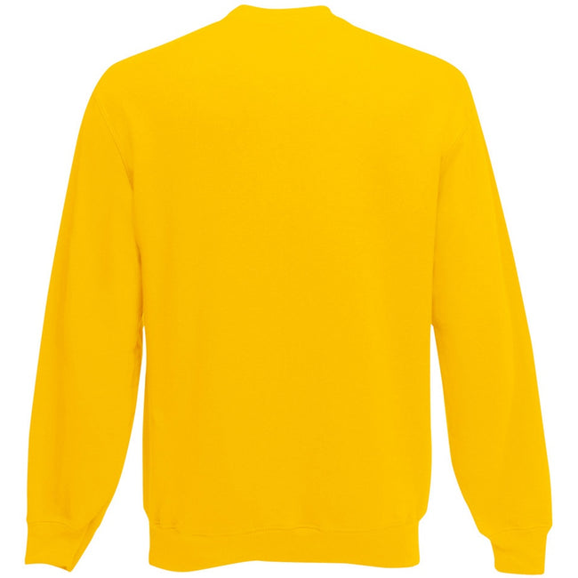 Sunflower - Back - Fruit Of The Loom Mens Set-In Belcoro® Yarn Sweatshirt