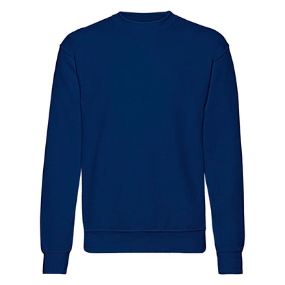 Navy - Front - Fruit Of The Loom Mens Set-In Belcoro® Yarn Sweatshirt