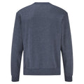 Heather Navy - Side - Fruit Of The Loom Mens Set-In Belcoro® Yarn Sweatshirt