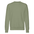 Classic Olive - Front - Fruit Of The Loom Mens Set-In Belcoro® Yarn Sweatshirt