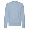 Mineral Blue - Front - Fruit Of The Loom Mens Set-In Belcoro® Yarn Sweatshirt