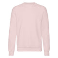 Powder Rose - Front - Fruit Of The Loom Mens Set-In Belcoro® Yarn Sweatshirt