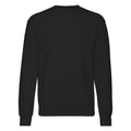 Black - Front - Fruit Of The Loom Mens Set-In Belcoro® Yarn Sweatshirt