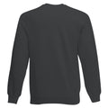 Light Graphite - Back - Fruit Of The Loom Mens Set-In Belcoro® Yarn Sweatshirt